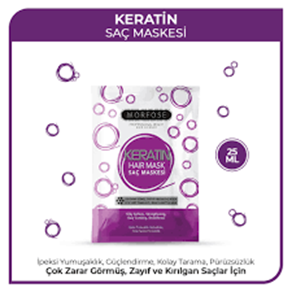 MORFOSE KERATIN SAÇ MASKESİ 25 ML