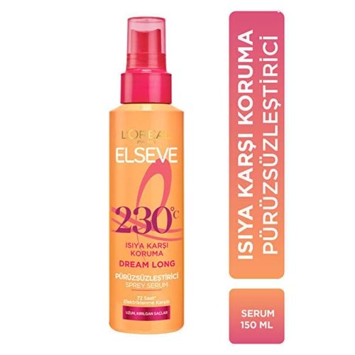 LOREAL PARİS ELSEVE PÜRÜZSÜZLEŞTİRİCİ SPREY SERUM 150 ML