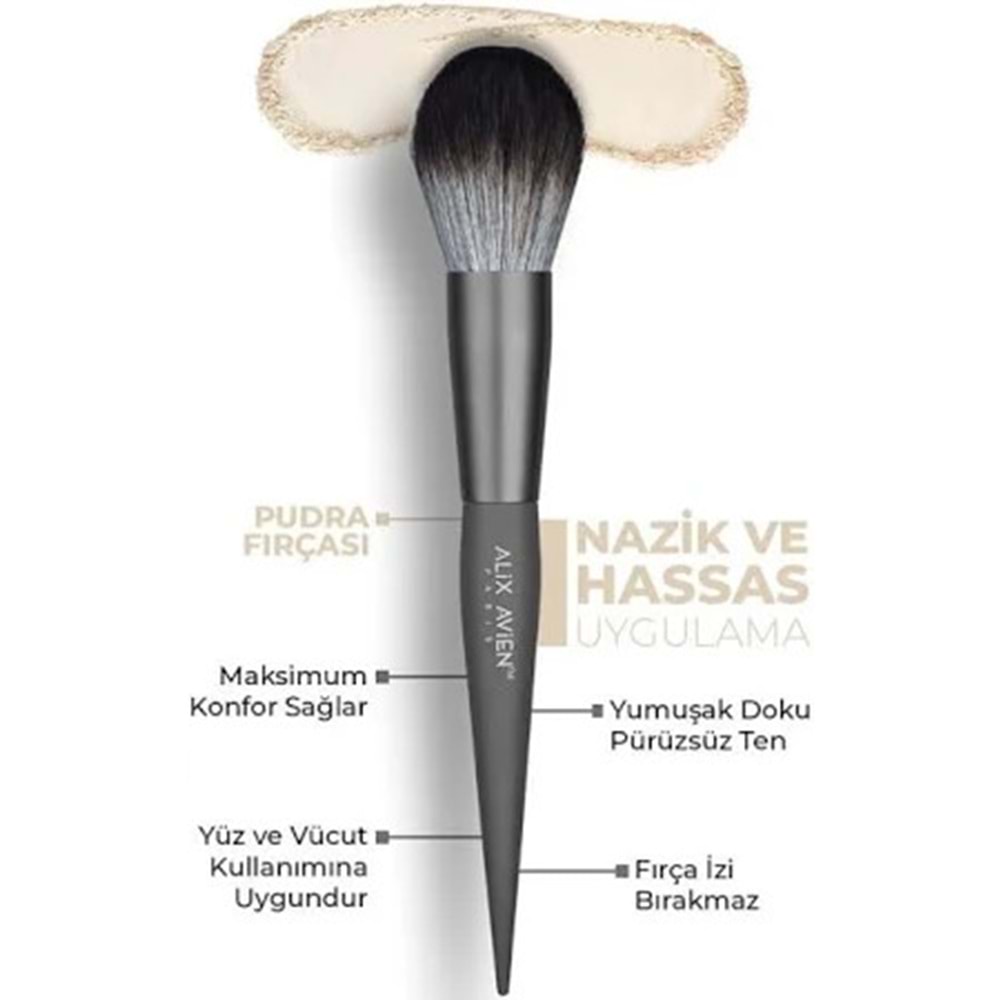 ALIX AVIEN MAKE UP POWDER BRUSH