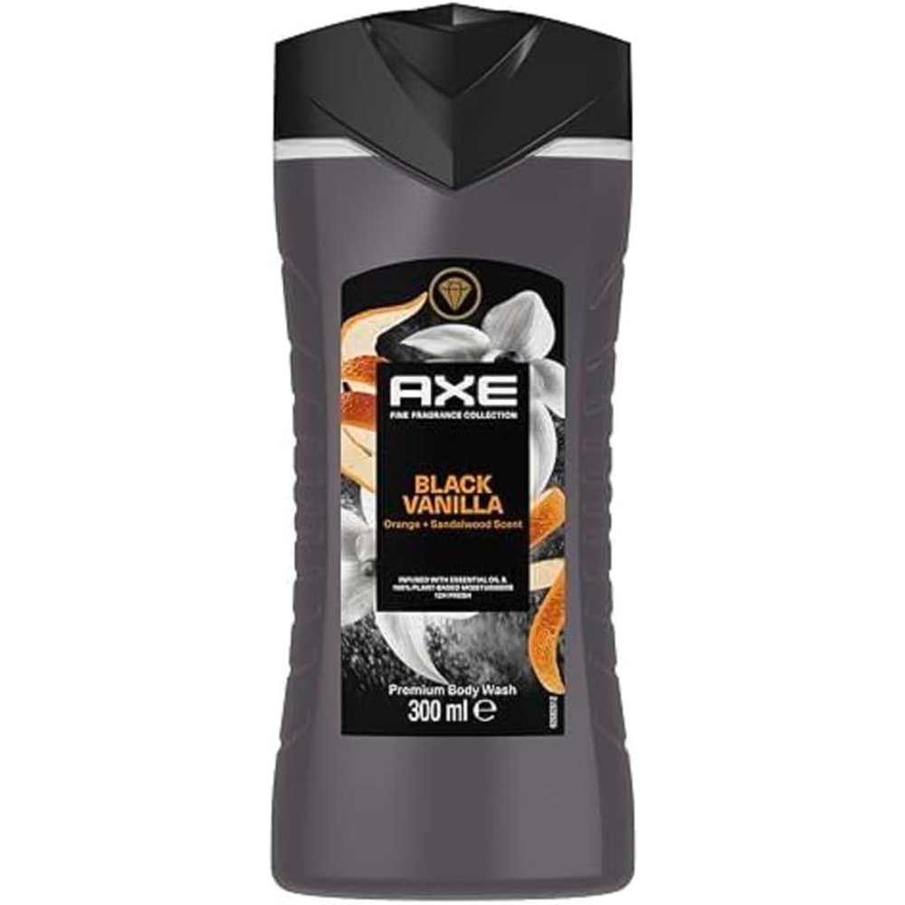 AXE BLACK VANILLA 3IN1 DUŞ JELİ 300 ML