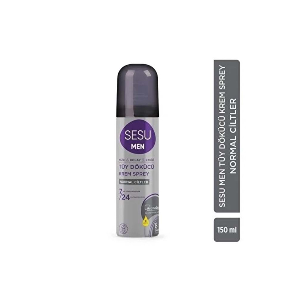 SESU MEN TÜY DÖKÜCÜ KREM SPREY 150 ML