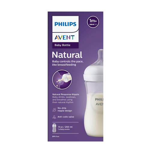PHILIBS AVENT BİBERON DOĞAL TEPKİLİ 260 ML