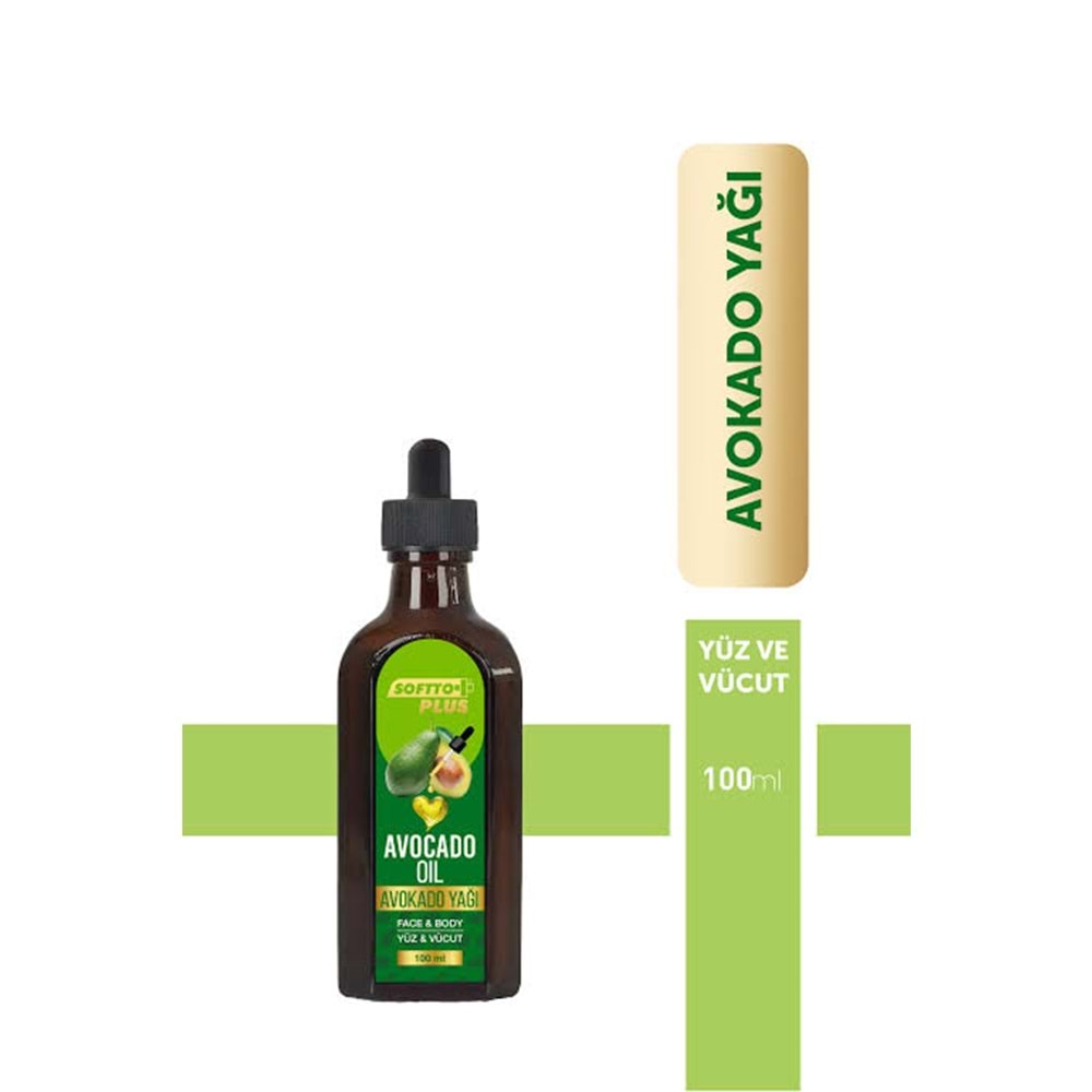 SOFTTO PLUS AVOKADO YAĞI YÜZ & VÜCUT 100 ML