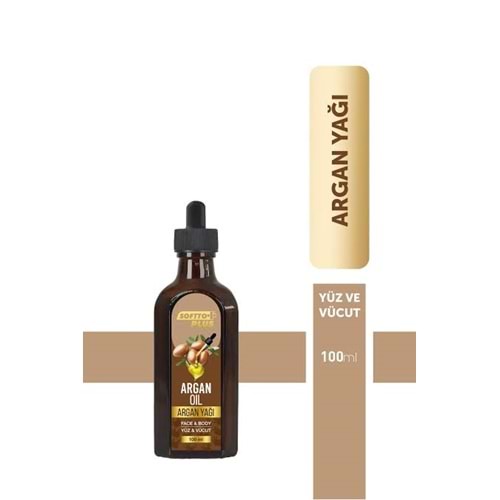 SOFTTO PLUS ARGAN YAĞI YÜZ & VÜCUT 100 ML