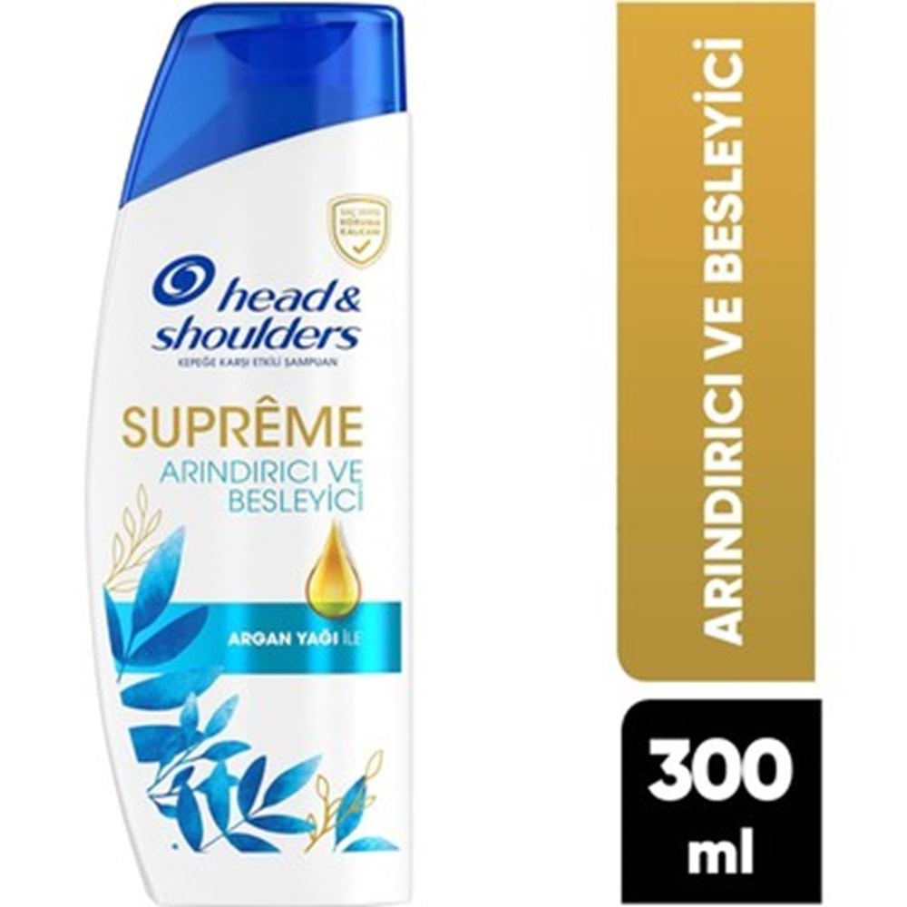 HEAD&SHOULDERS ŞAMPUAN SUPREME 300 ML