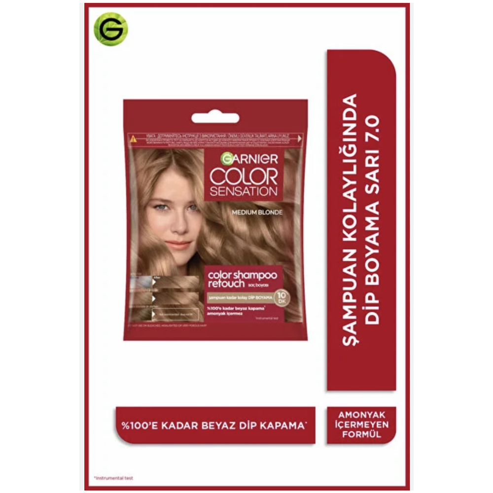 GARNIER COLOR SENSATION ŞAMPUAN BOYA 7.0