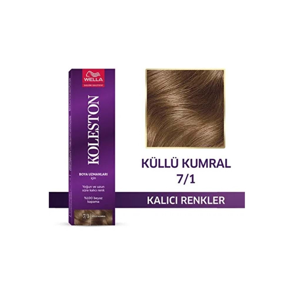 WELLA KOLESTON SİNGLE 7-1 KÜLLÜ KUMRAL
