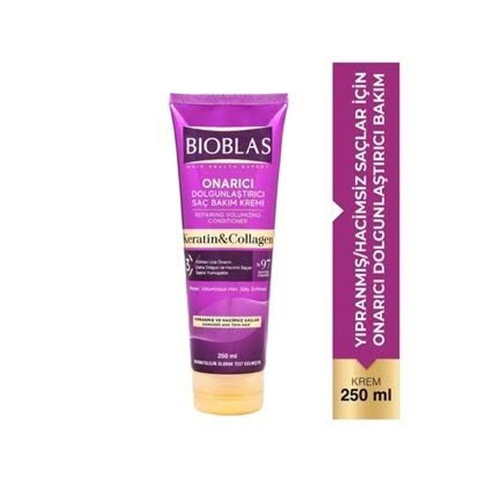 BIOBLAS KOLAJEN KERATİN ONARICI KREM 250 ML