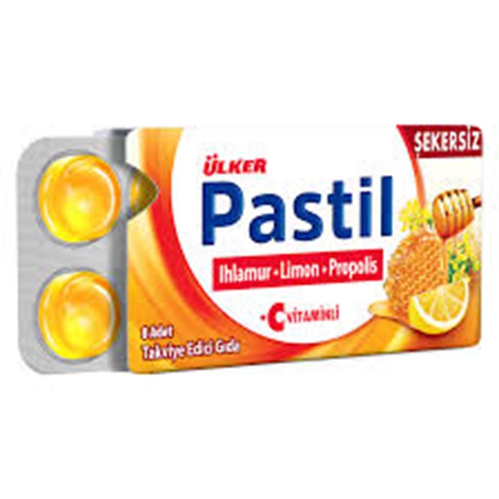 ÜLKER IHLAMUR LİMON PROPOLİS PASTİL 22,4G