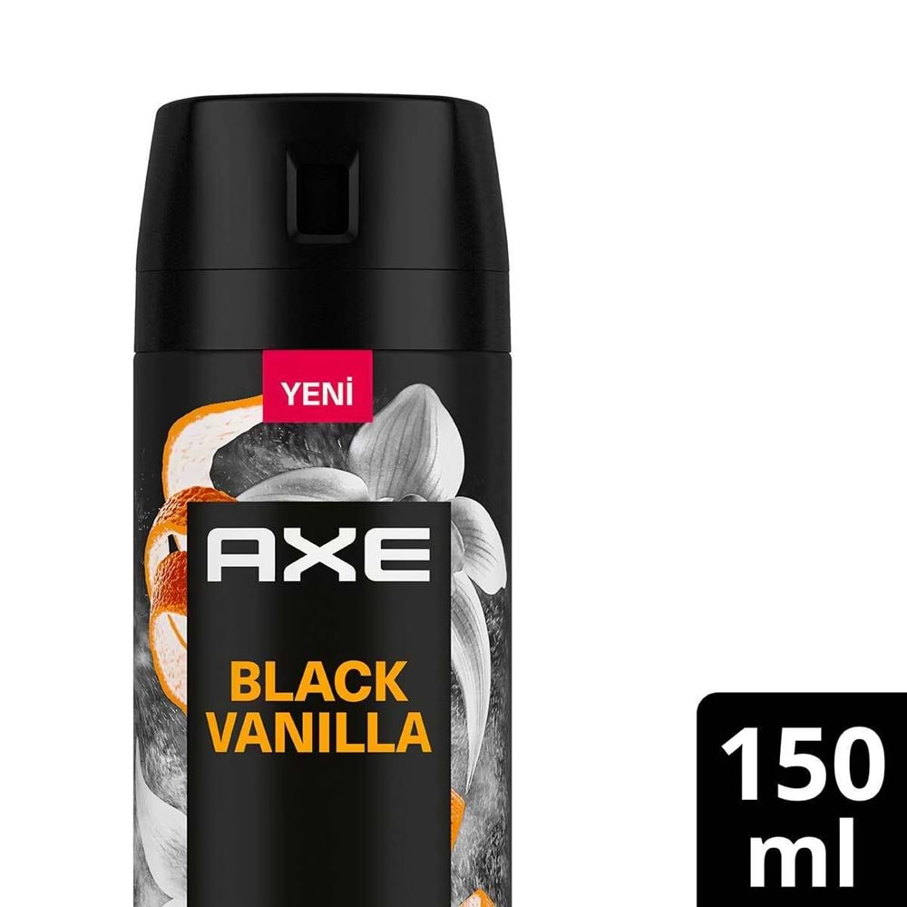 AXE BLACK VANILLA DEODORANT 150 ML