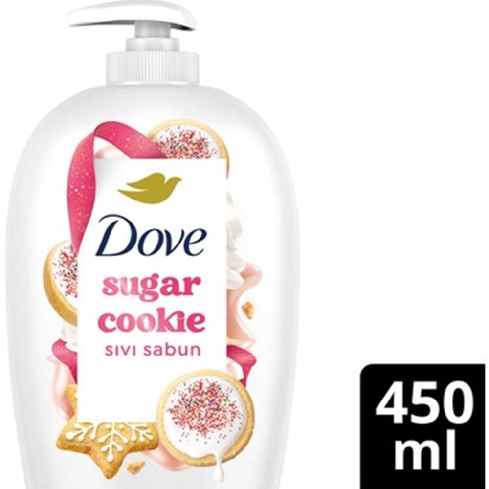 DOVE SUGAR COOKİE SIVI SABUN 450 ML