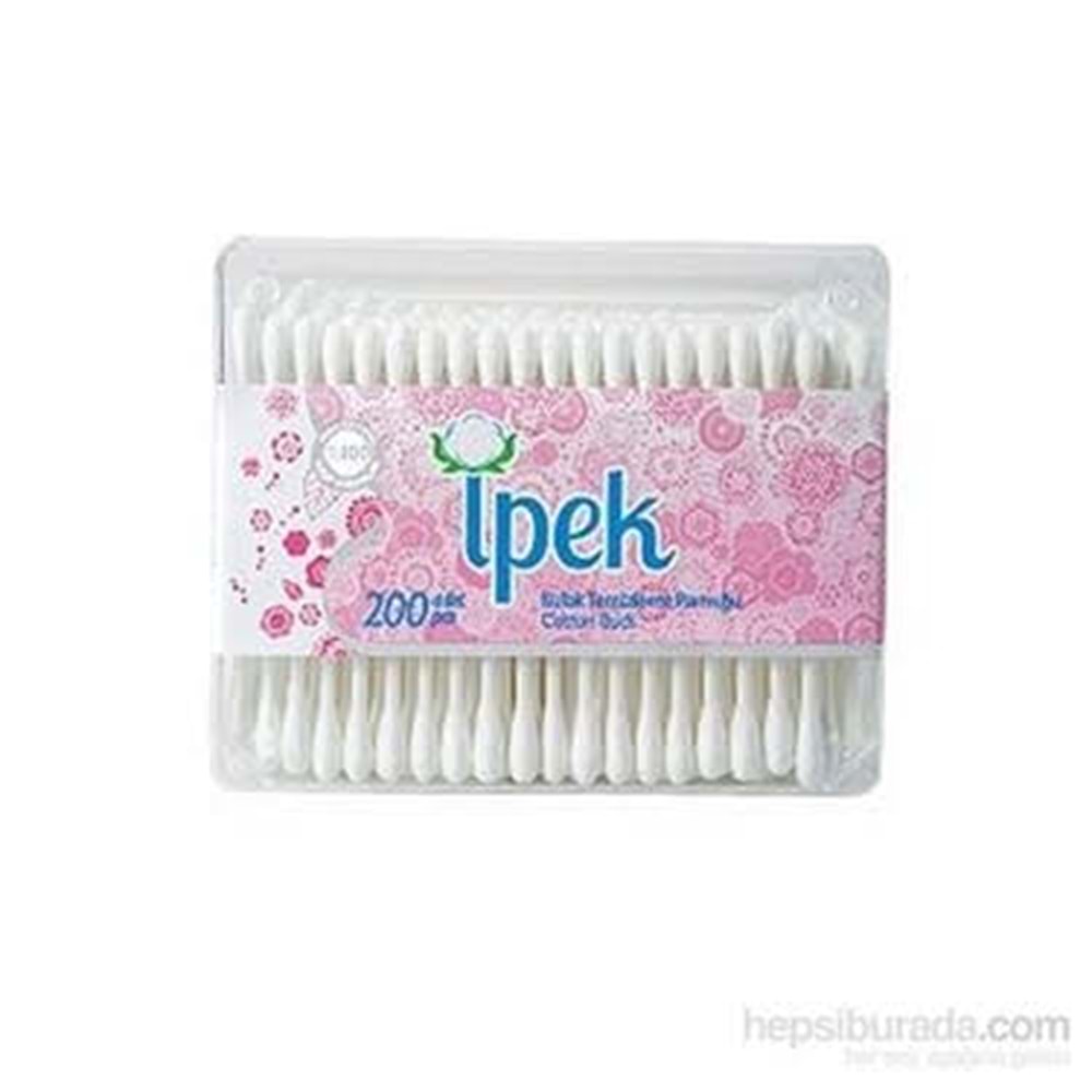 İPEK 200LÜ KULAK TEMİZLEME ÇUBUĞU