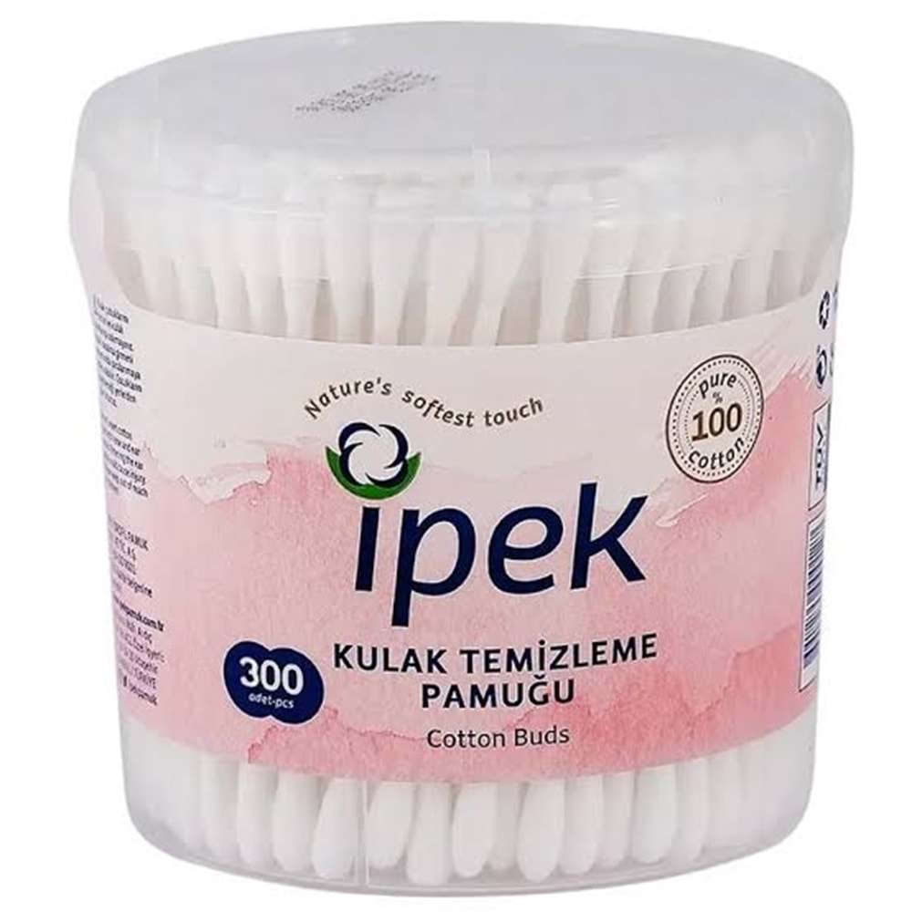 İPEK 300LÜ KULAK TEMİZLEME ÇUBUĞU