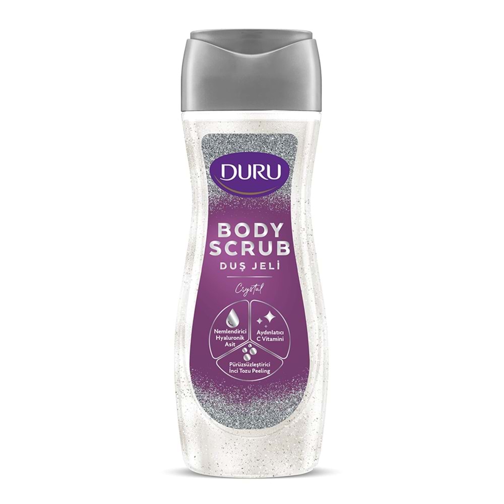 DURU CRYSTAL BODY SCRUP DUŞ JELİ 450 ML