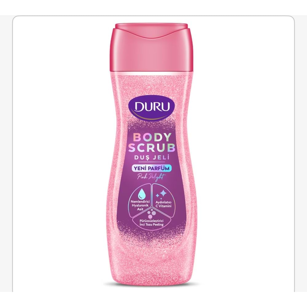 DURU PINK DELIGHT BODY SCRUP DUŞ JELİ 450 ML