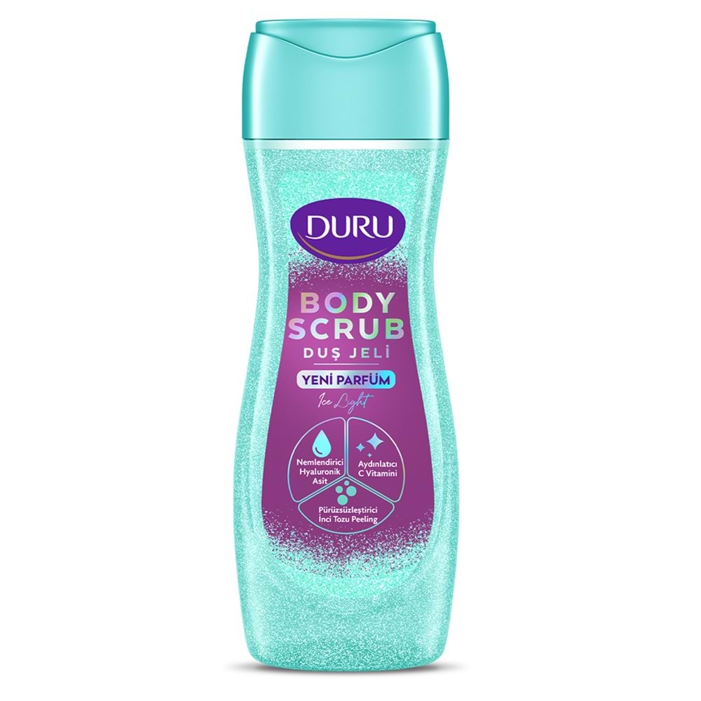 DURU ICE LIGHT BODY SCRUP DUŞ JELİ 450 ML