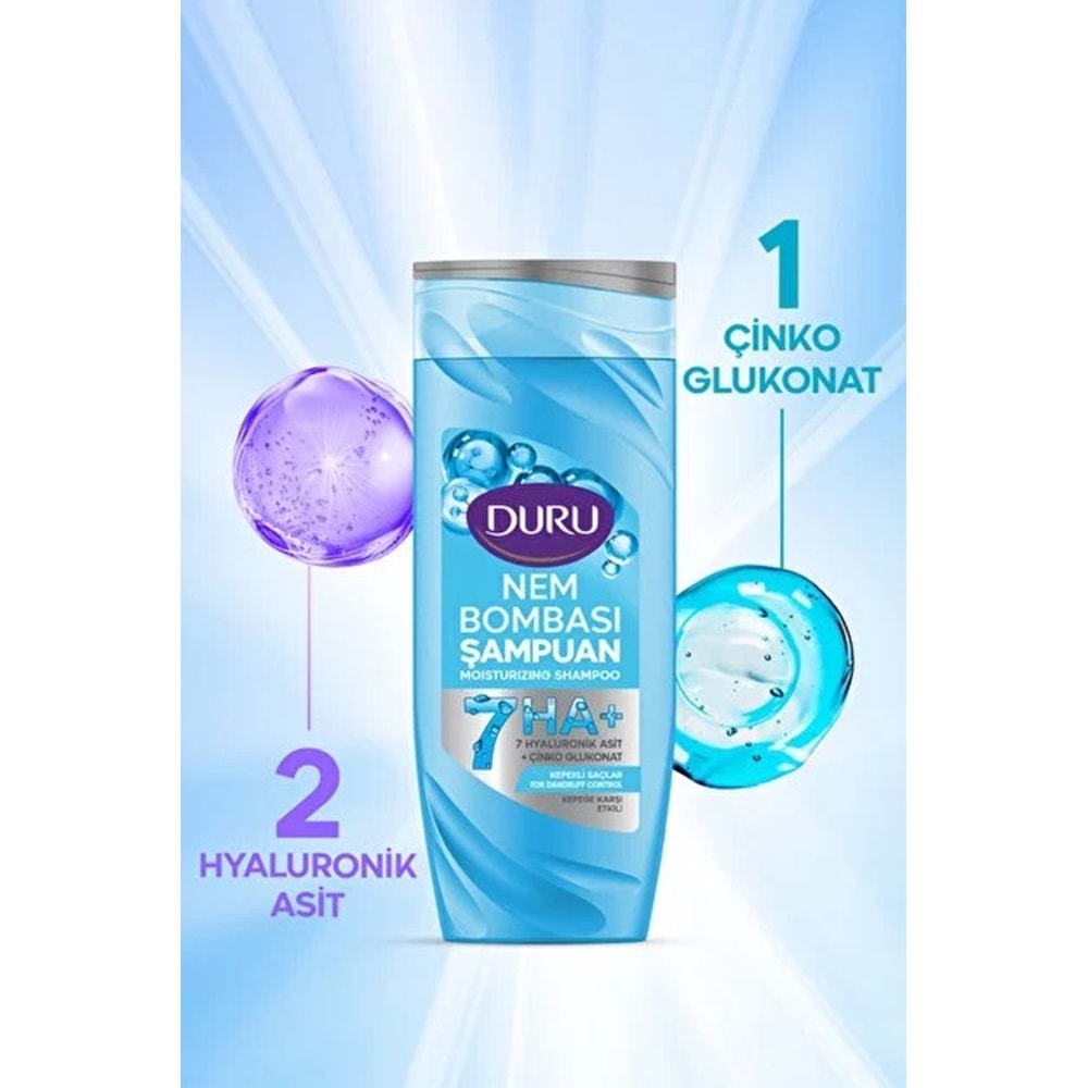 DURU KEPEĞE KARŞI ŞAMPUAN 400 ML