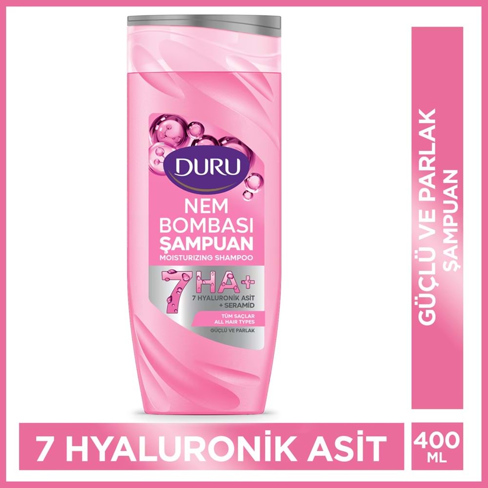 DURU GÜÇLÜ VE PARLAK ŞAMPUAN 400 ML