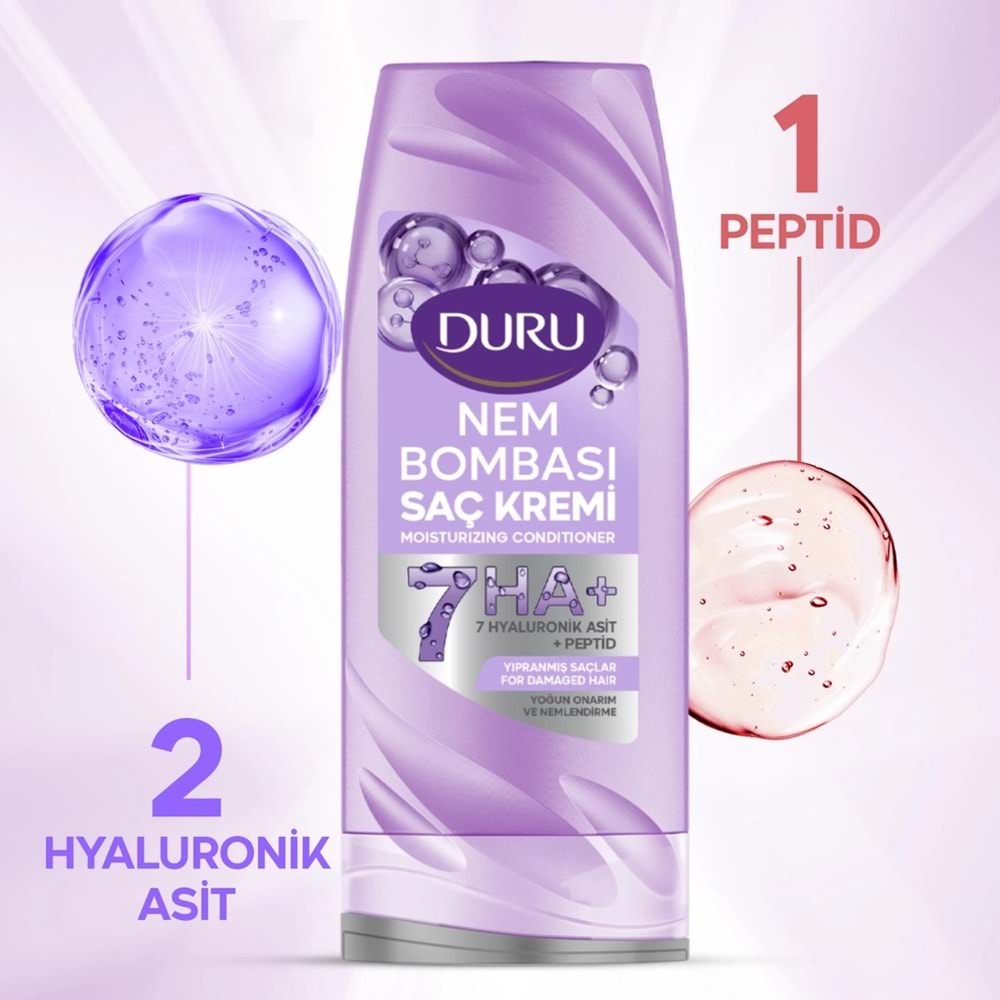 DURU YOĞUN ONARIM VE NEMLENDİRME SAÇ KREMİ 385 ML