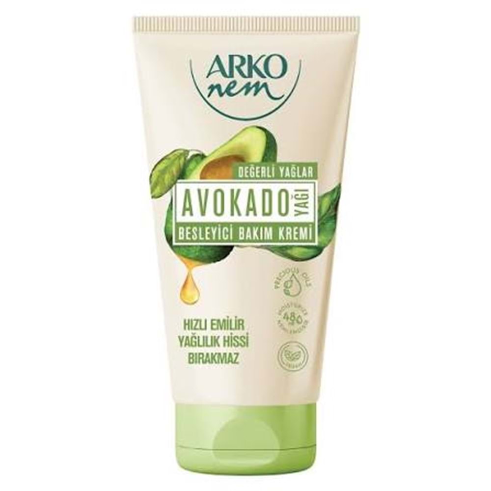 ARKO NEM AVOKADO BESLEYİCİ BAKIM KREMİ 60 ML