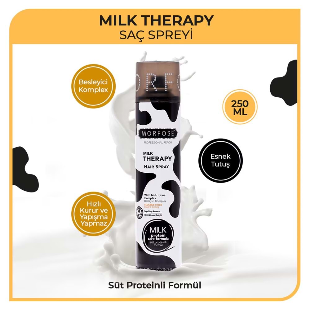 MORFOSE MILK THERAPY SAÇ ŞEKİLLENDİRİCİ SPREY 250 ML