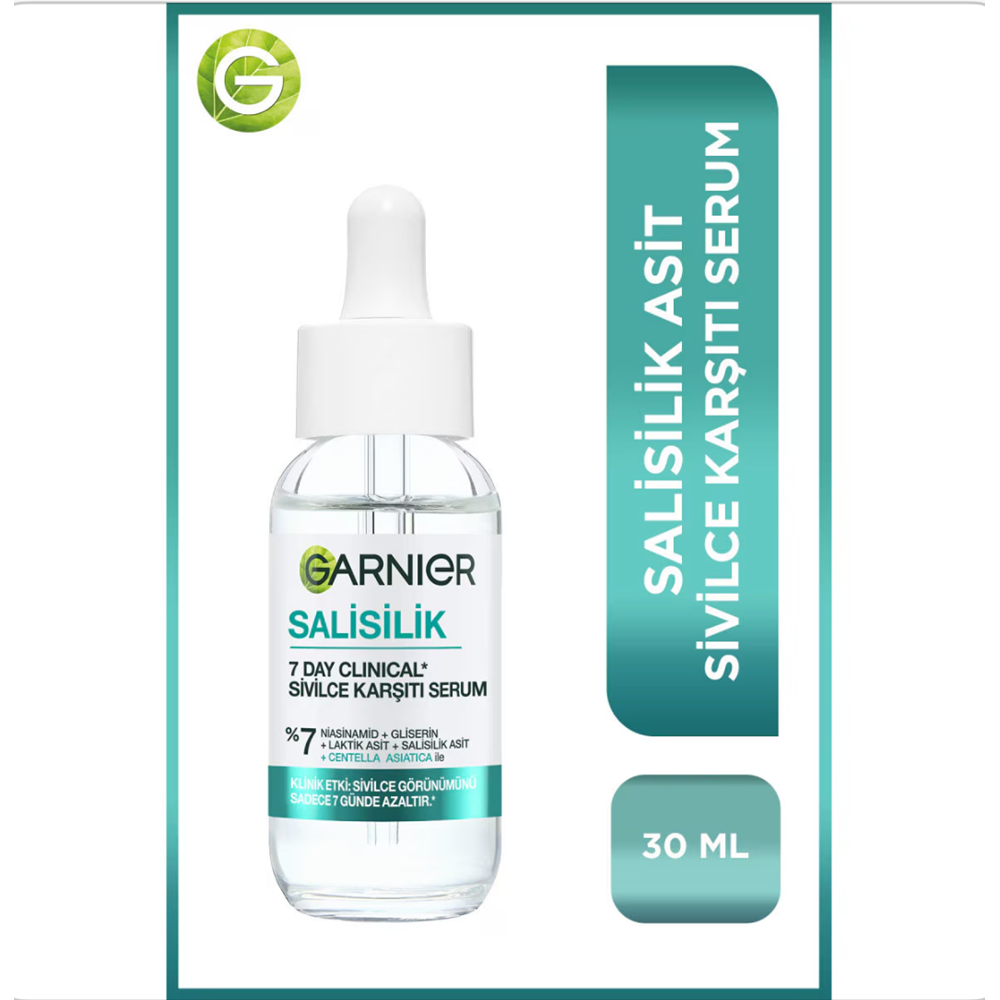GARNIER SKIN CİLT KUSURU KARŞITI SALİSİLİK SERUM 30 ML