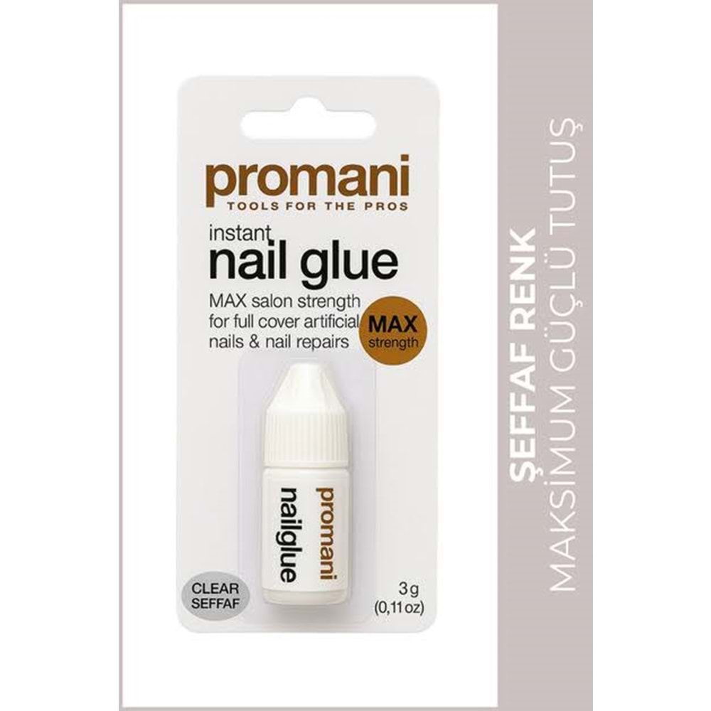 PROMANI TAKMA TIRNAK YAPIŞTIRICISI 3GR