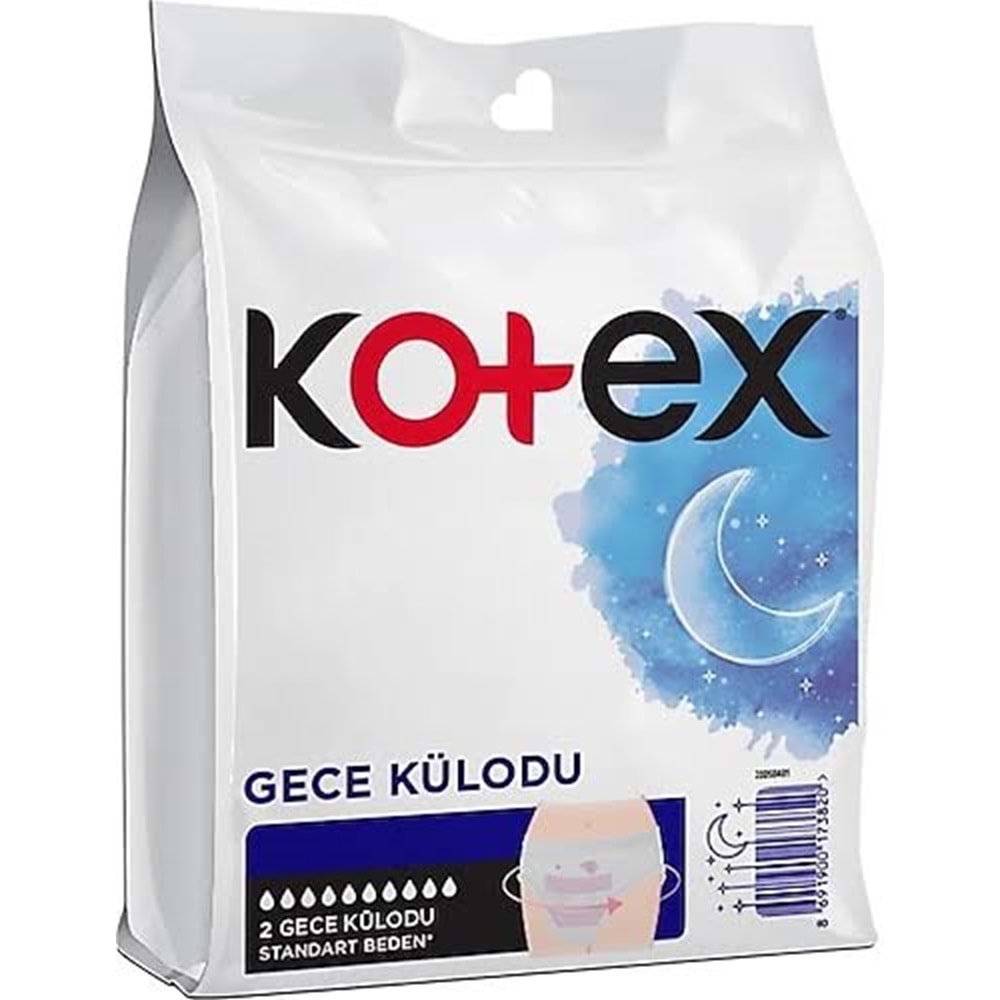 KOTEX REGL GECE KÜLODU 2Lİ