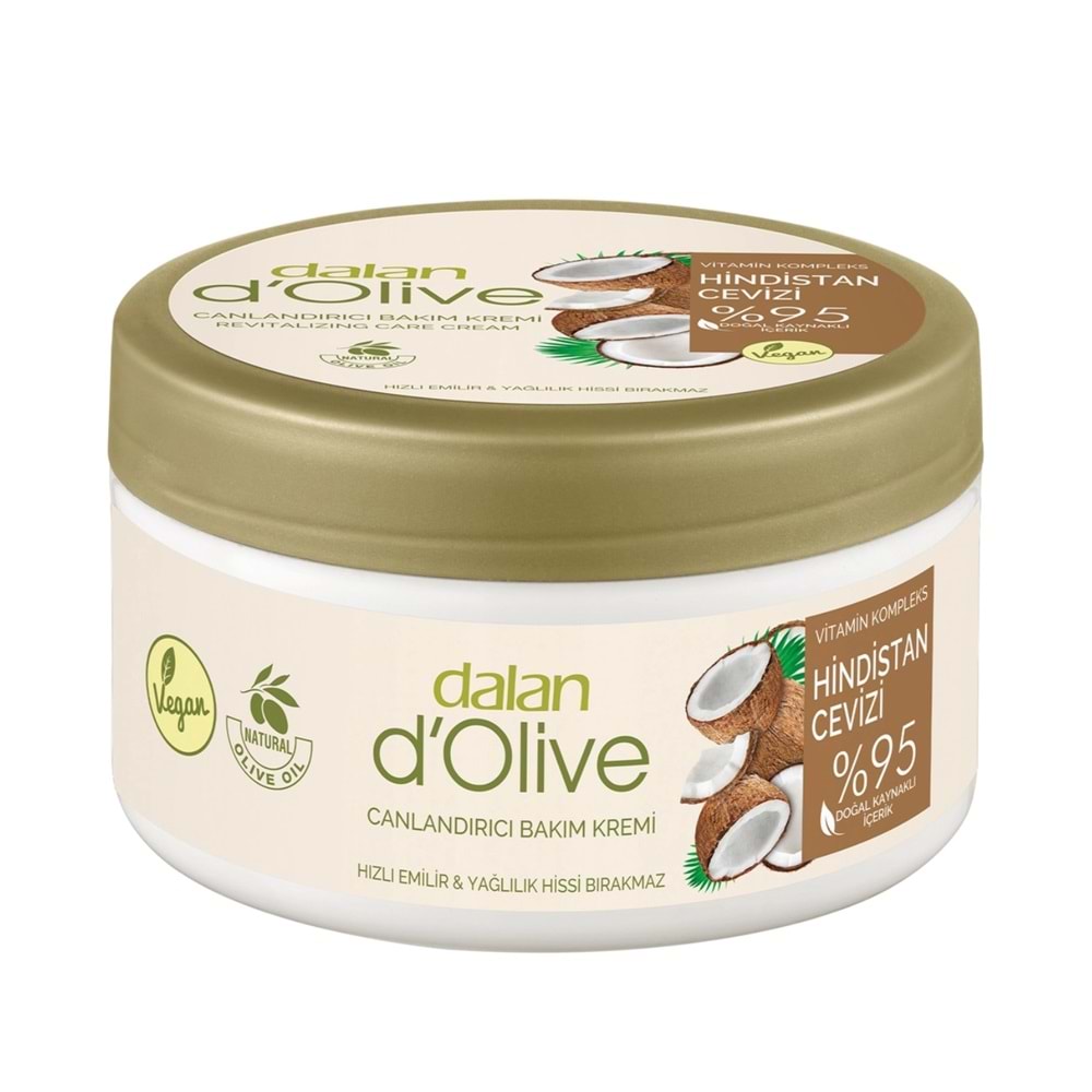 DALAN DOLIVE HİNDİSTAN CEVİZİ KAVANOZ KREM 250 ML