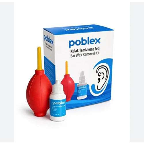 POBLEX KULAK TEMİZLEME SETİ POMPALI
