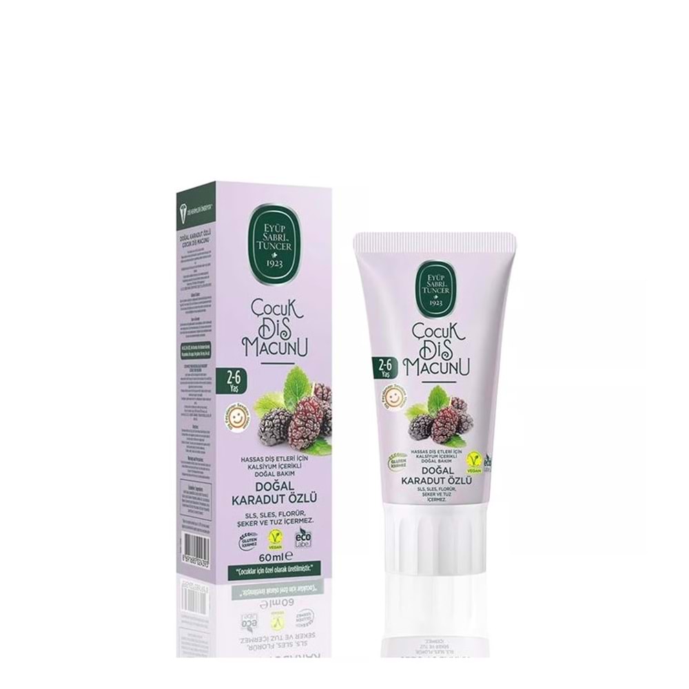 EST KARADUT ÖZLÜ ÇOCUK DİŞ MACUNU 60 ML