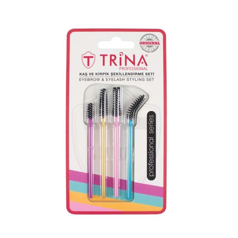TRİNA 4LÜ KAŞ VE KİRPİK ŞEKİLLENDİRME SETİ 02