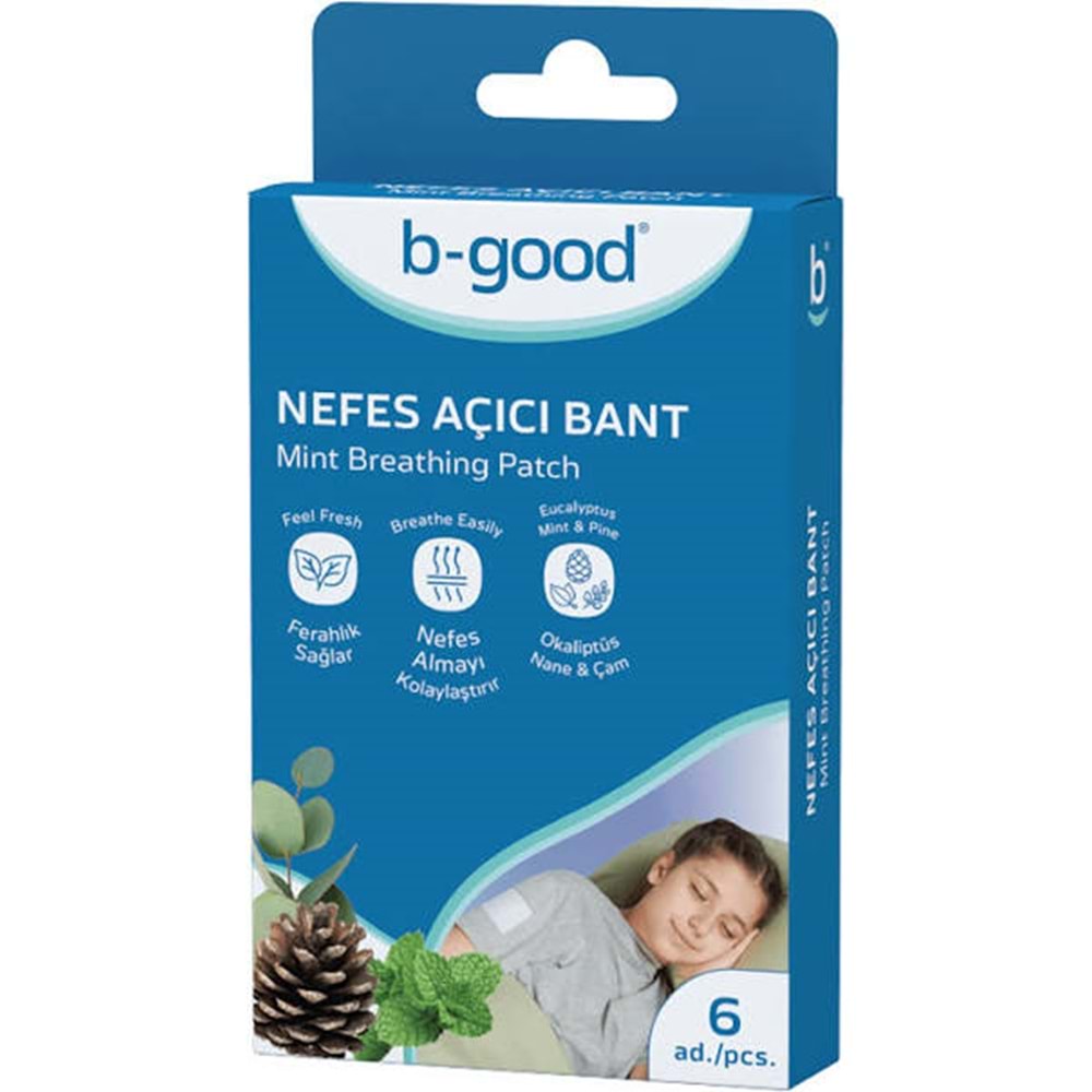 B-GOOD NEFES AÇICI BANT 6LI