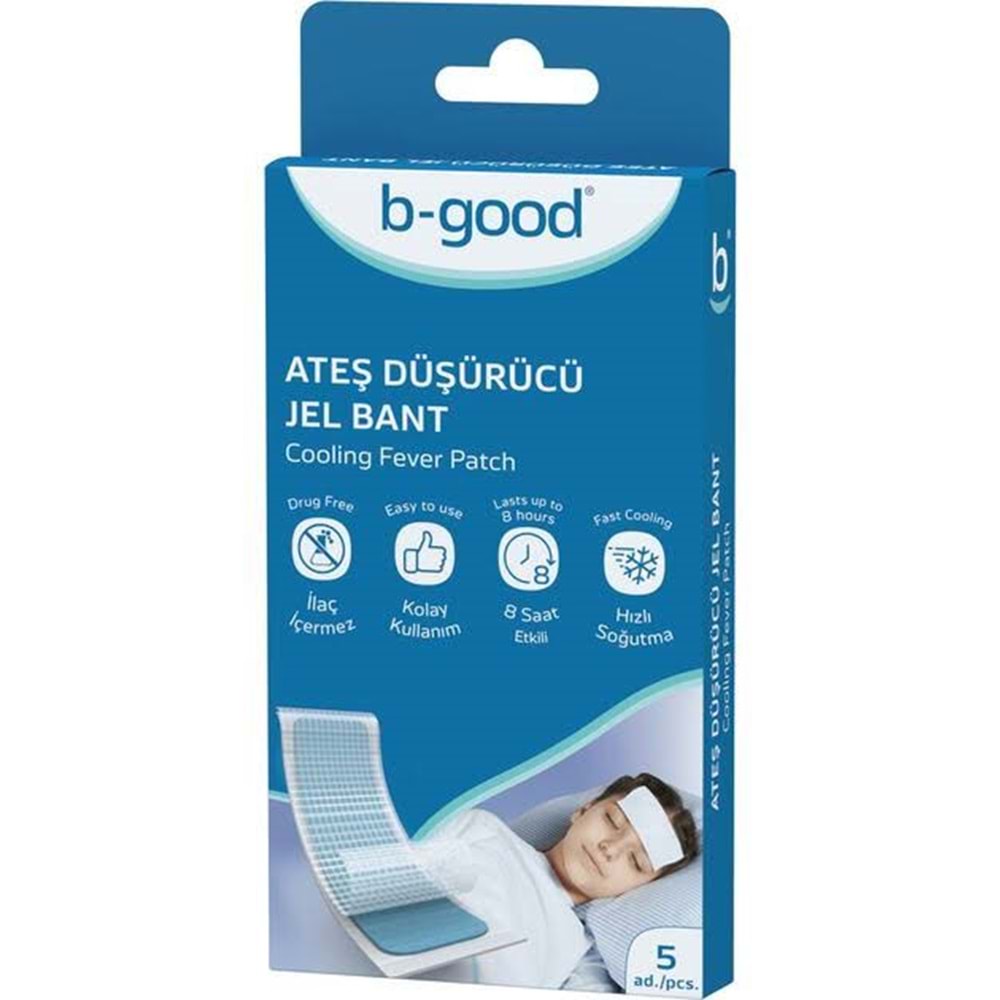 B-GOOD ATEŞ DÜŞÜRÜCÜ JEL BANT 5Lİ