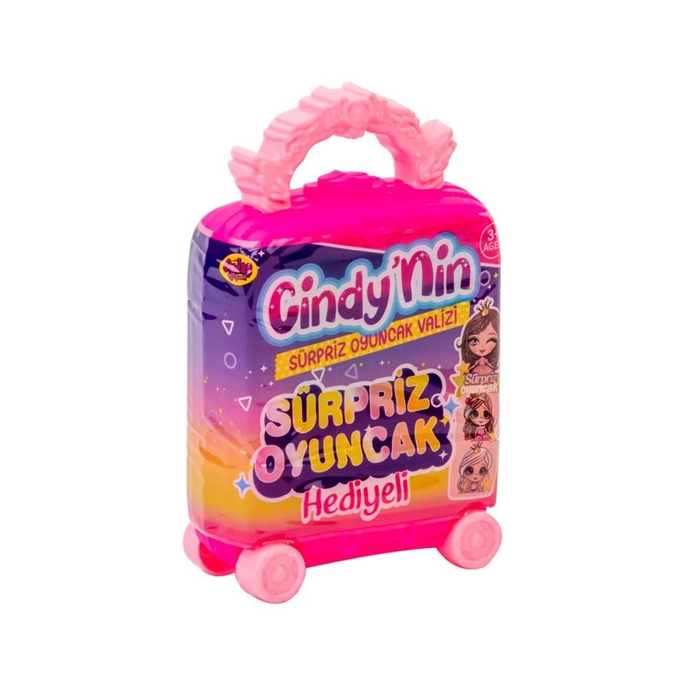 CİNDY SÜRPRİZ OYUNCAK VALİZİ